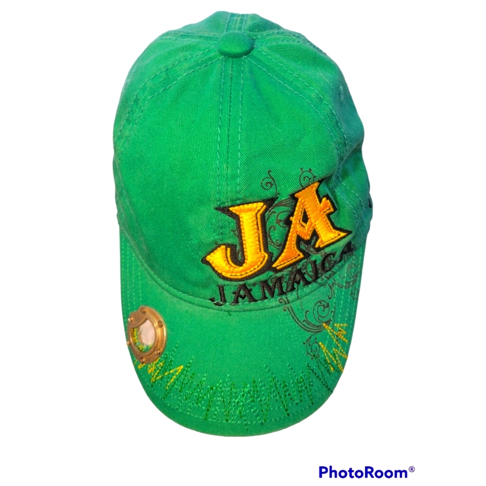 Jamaica 🇯🇲 Cap with a Bottle Opener Built In Green Yellow Black Adjustable